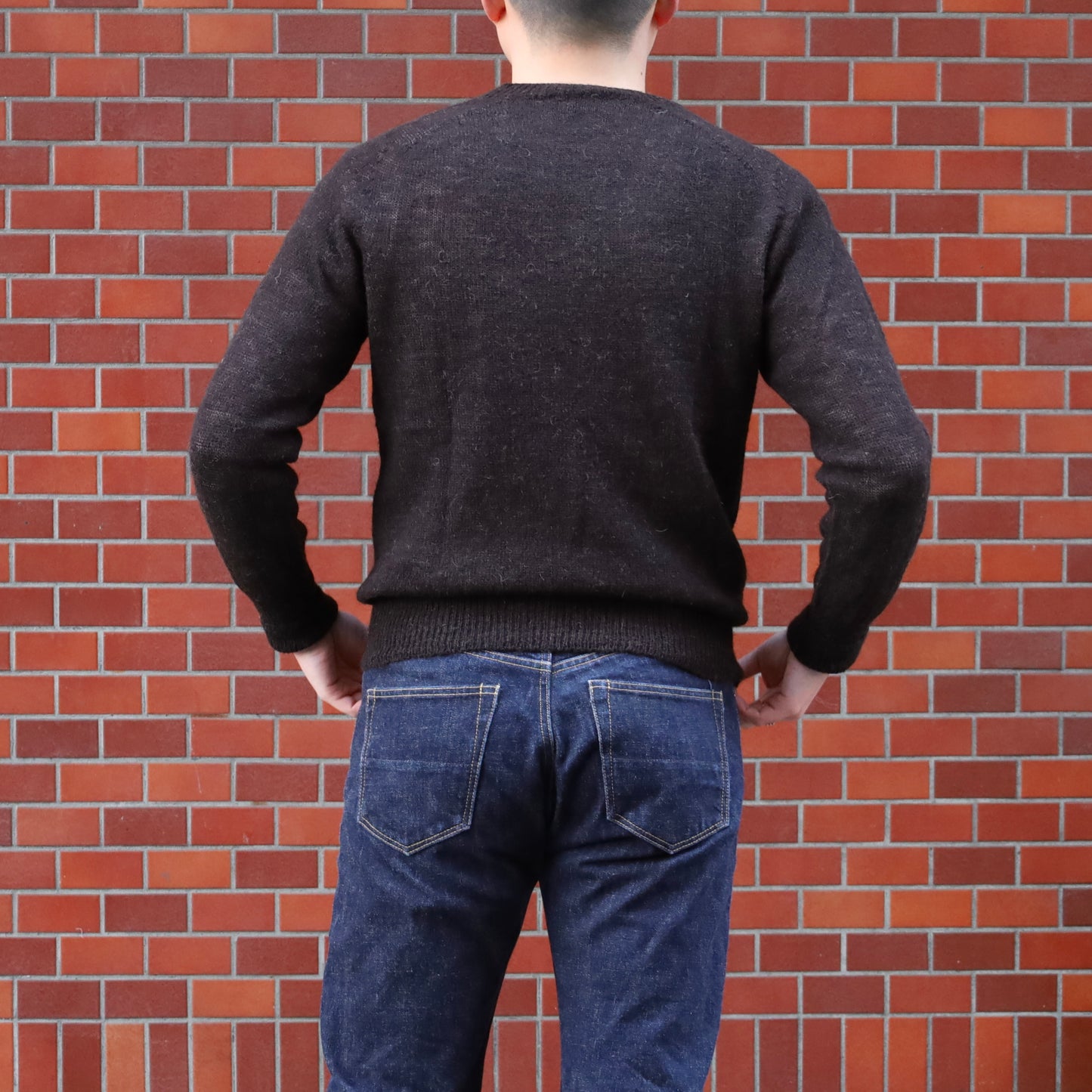 1PLY SHETLAND SWEATER CREW