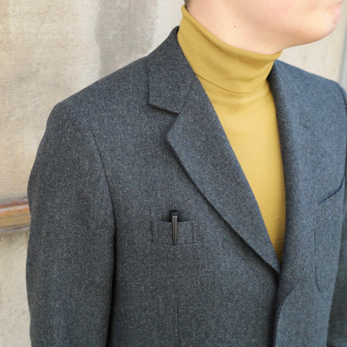 TRAVEL JACKET WOOL TWEED