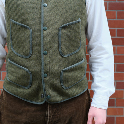 BEACH CLOTH VEST OLIVE