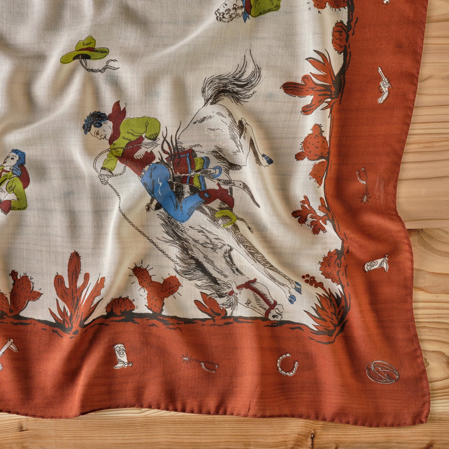 SQUARE SCARF WESTERN