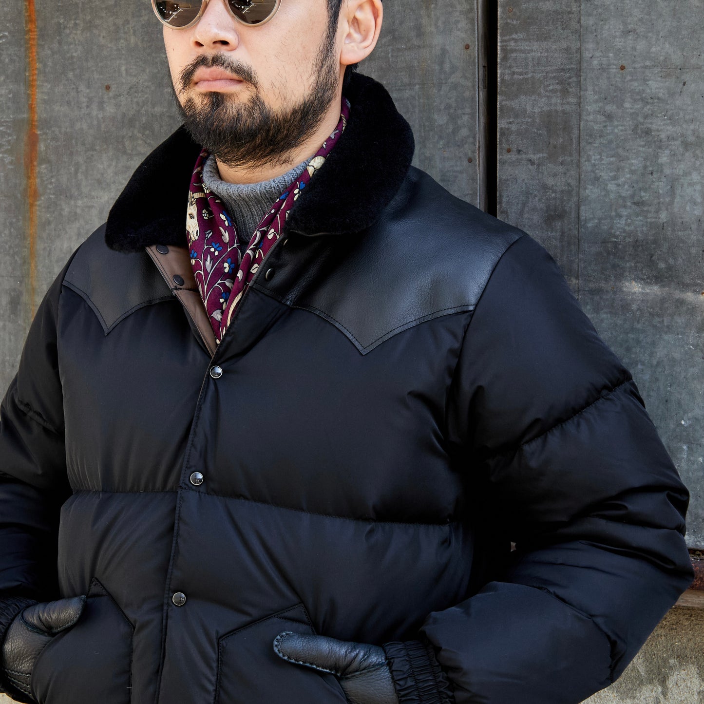 RMFC for ANATOMICA CHRISTY JACKET BLACK