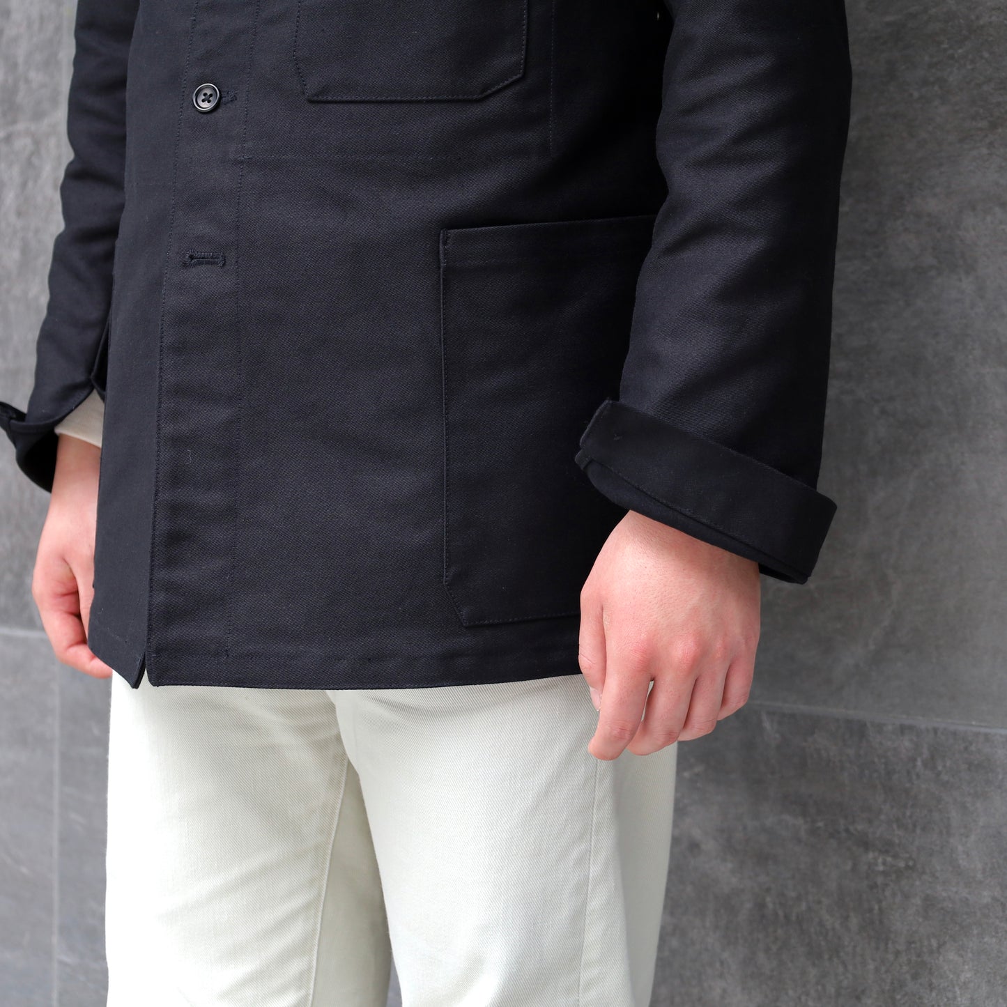 SAVOYARDE GERMAN TWILL BLACK