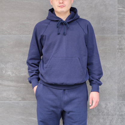 SWEAT PARKA RAGLAN SLEEVE NAVY