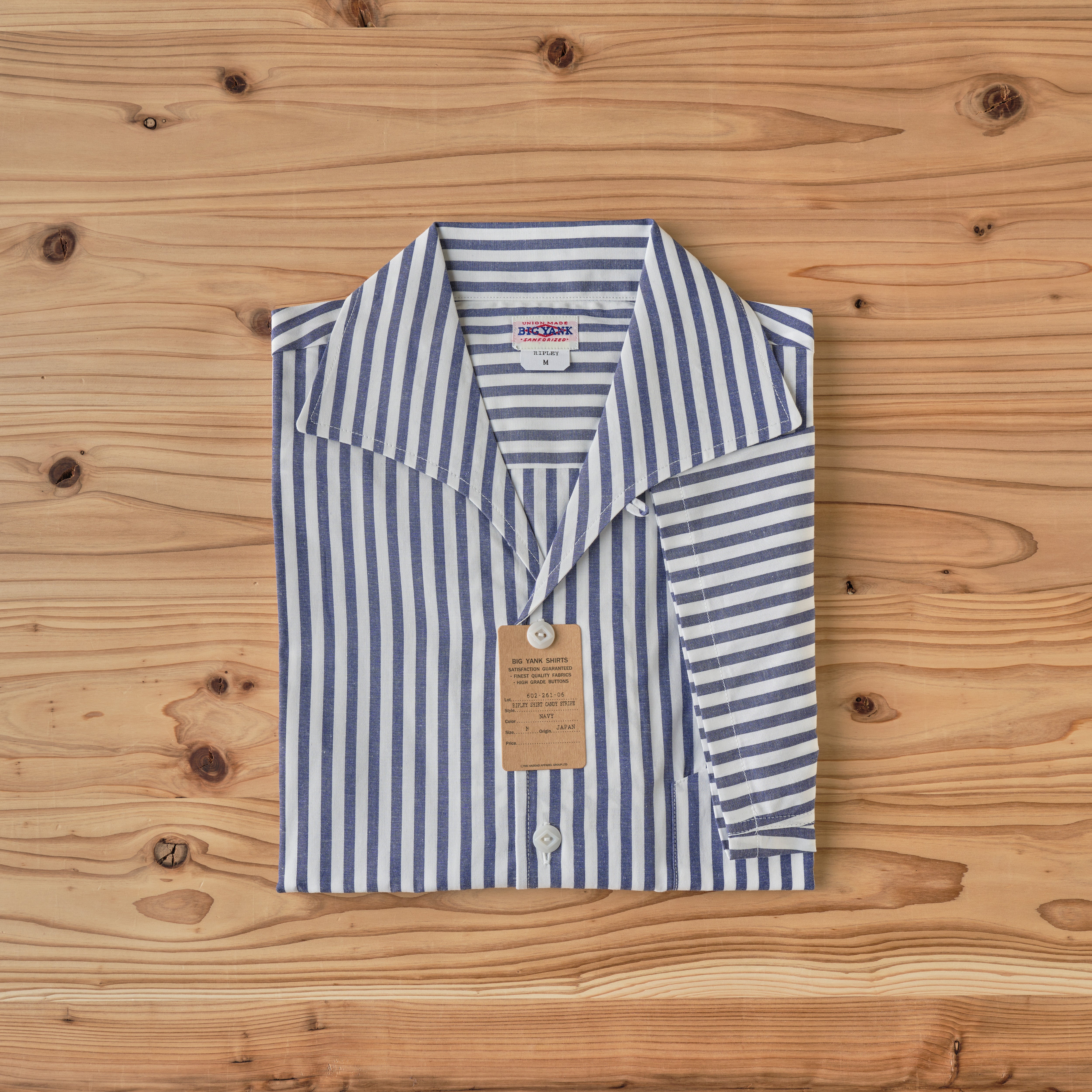 BIG YANK RIPLEY SHIRTS CANDY STRIPE – ANATOMICA NAGOYA