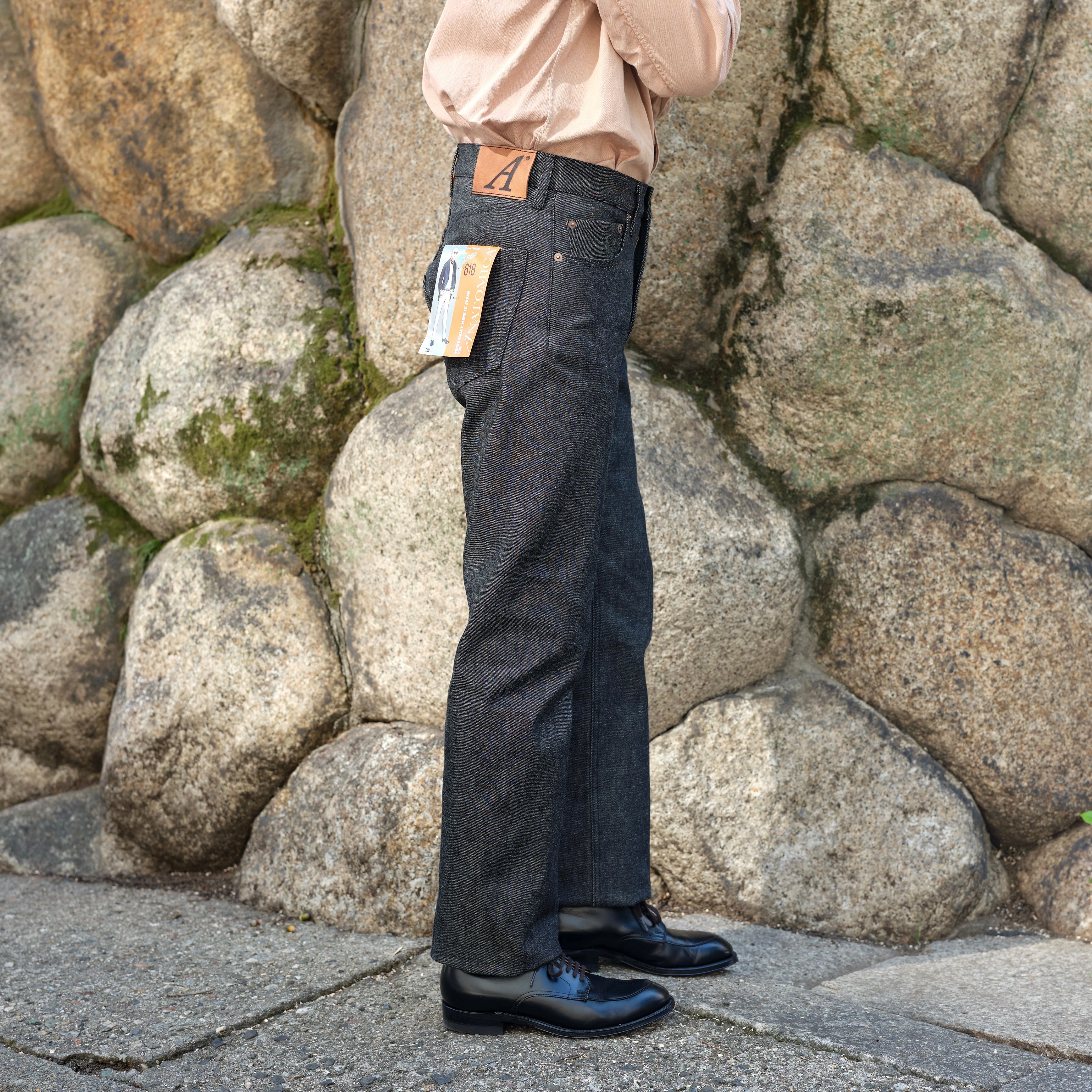 618 ORIGINAL JEANS BLACK – ANATOMICA NAGOYA