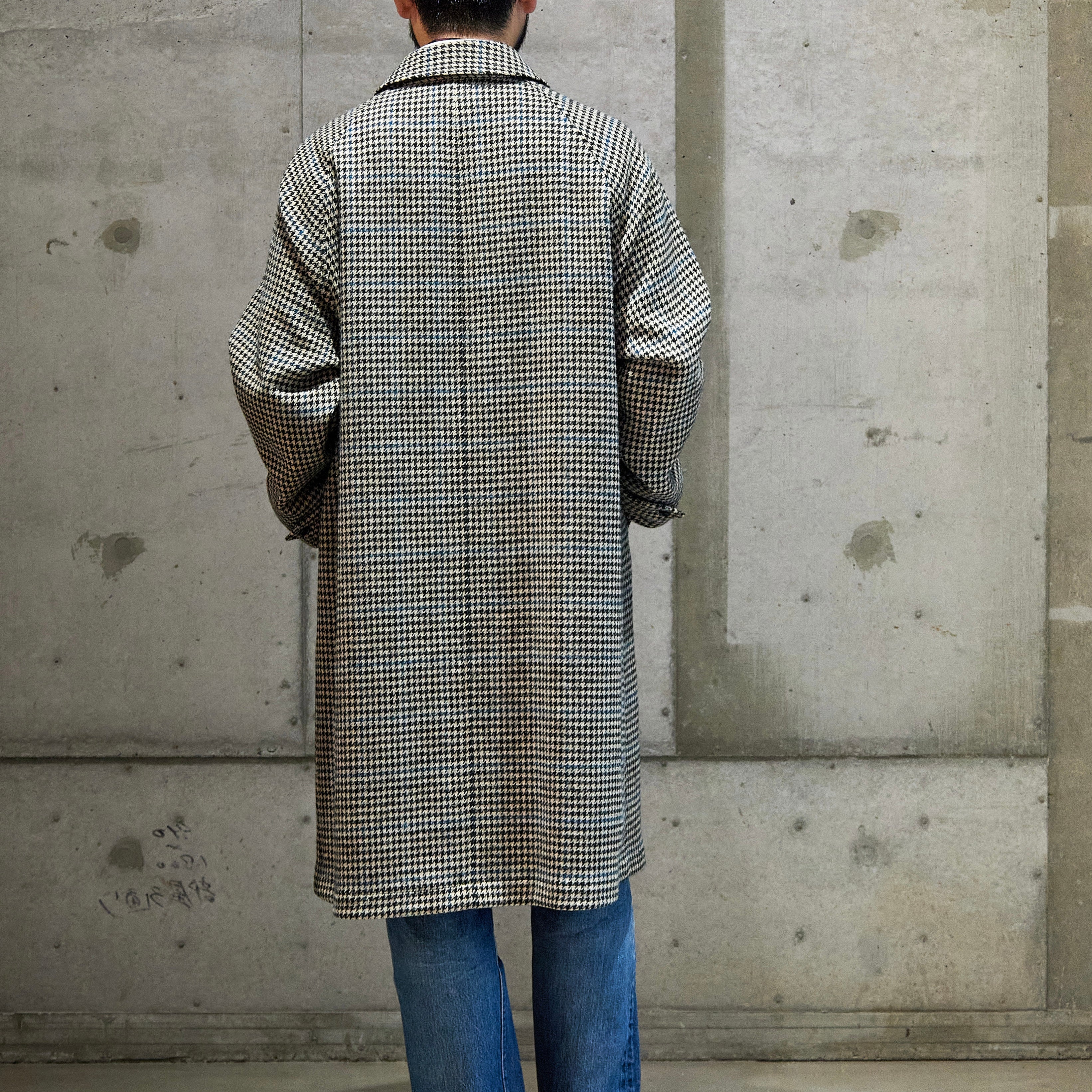 70▢DAN Single Raglan Coat TS0122-4 SINGLE RAGLAN COAT Ⅱ REVERSIBLE BLACK – ANATOMICA NAGOYA