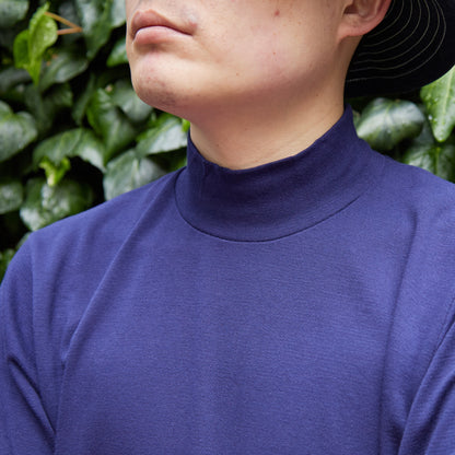 MOCK NECK TEE S/S 25SS SEASONAL COLOR