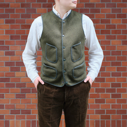 BEACH CLOTH VEST OLIVE
