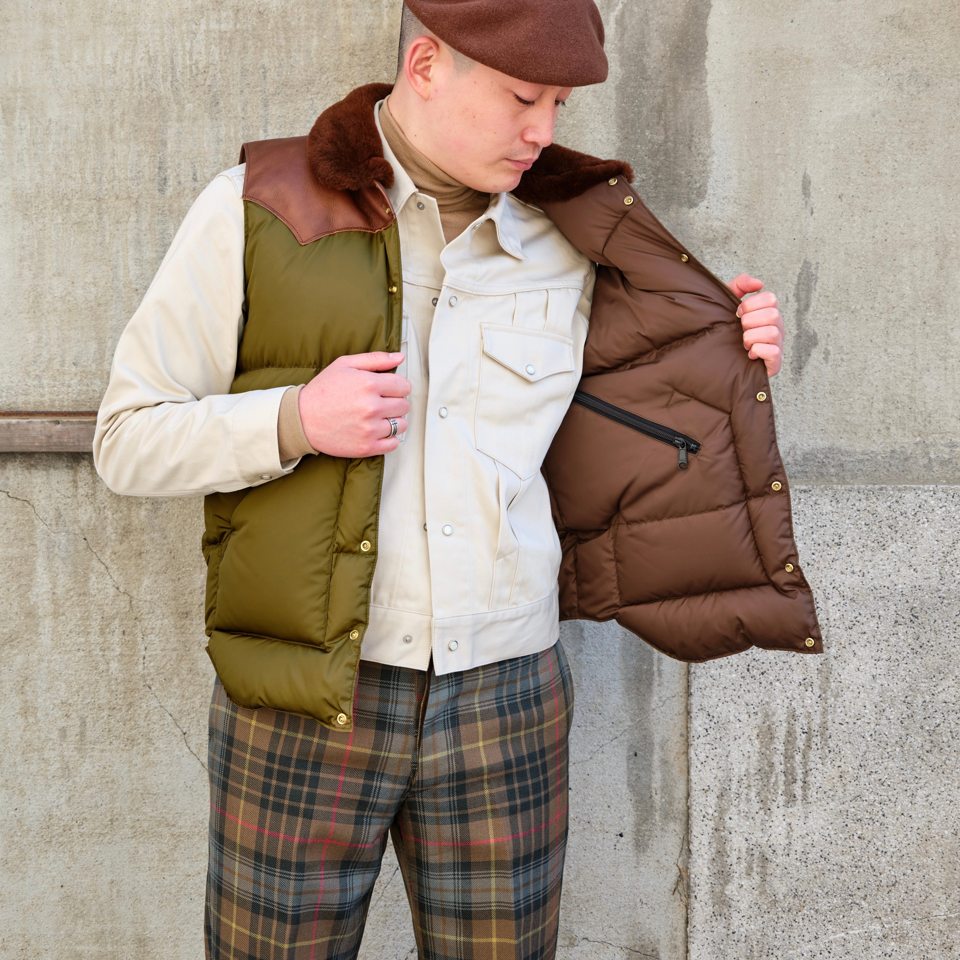 RMFC for ANATOMICA CHRISTY VEST OLIVE DRAB – ANATOMICA NAGOYA