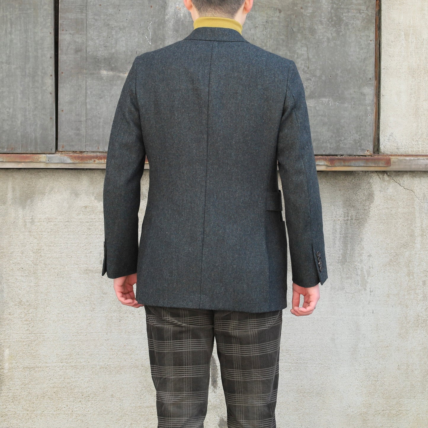 TRAVEL JACKET WOOL TWEED