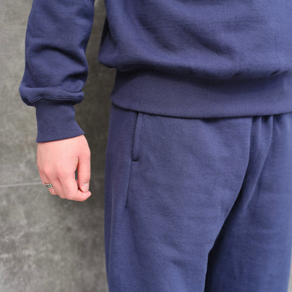 SWEAT SHIRTS RAGLAN SLEEVE CREW NECK NAVY