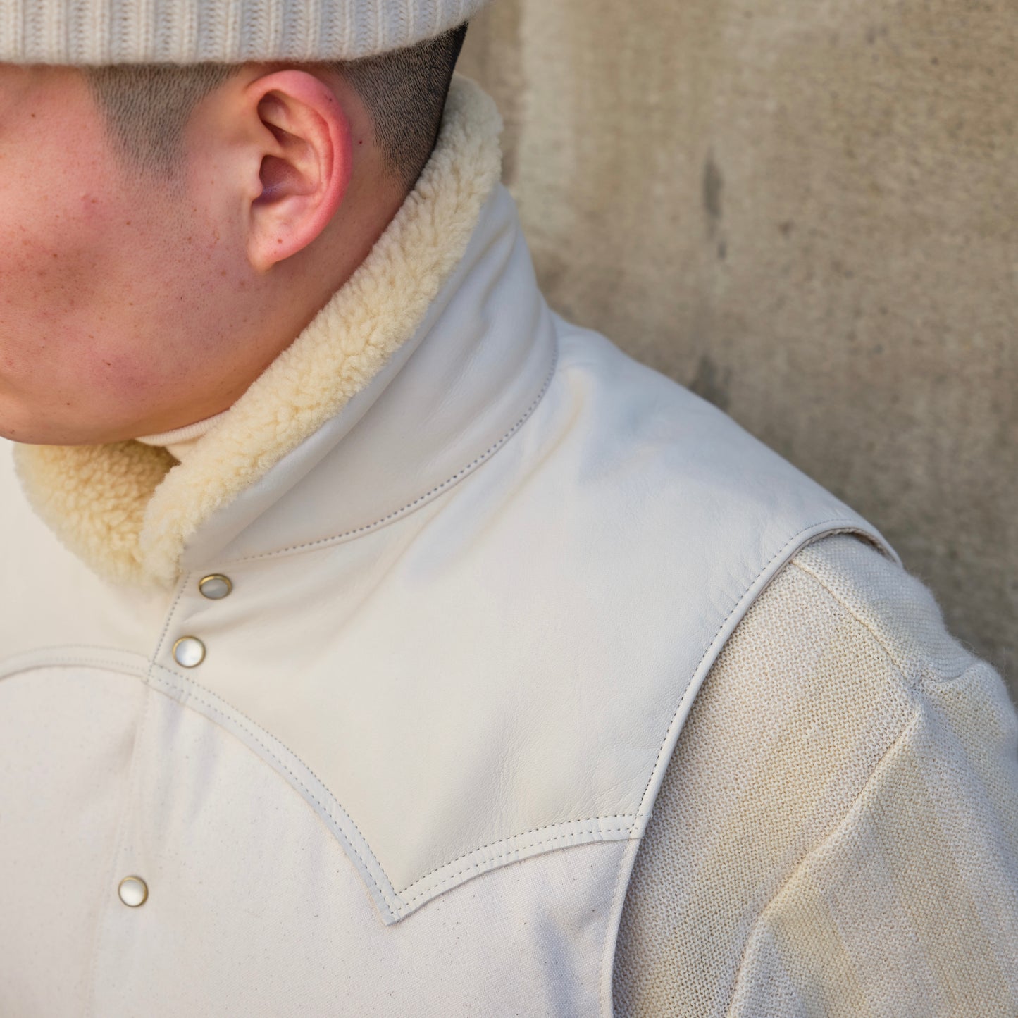 RMFC for ANATOMICA CHRISTY VEST DUCK NATURAL