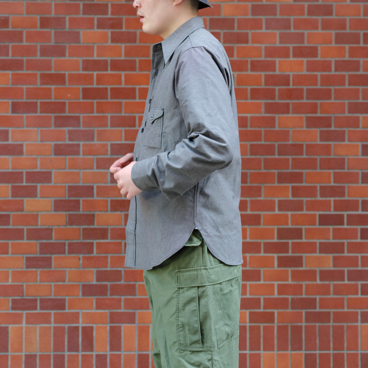 BIG YANK Y1934 SHIRTS HEATHER CHAMBRAY