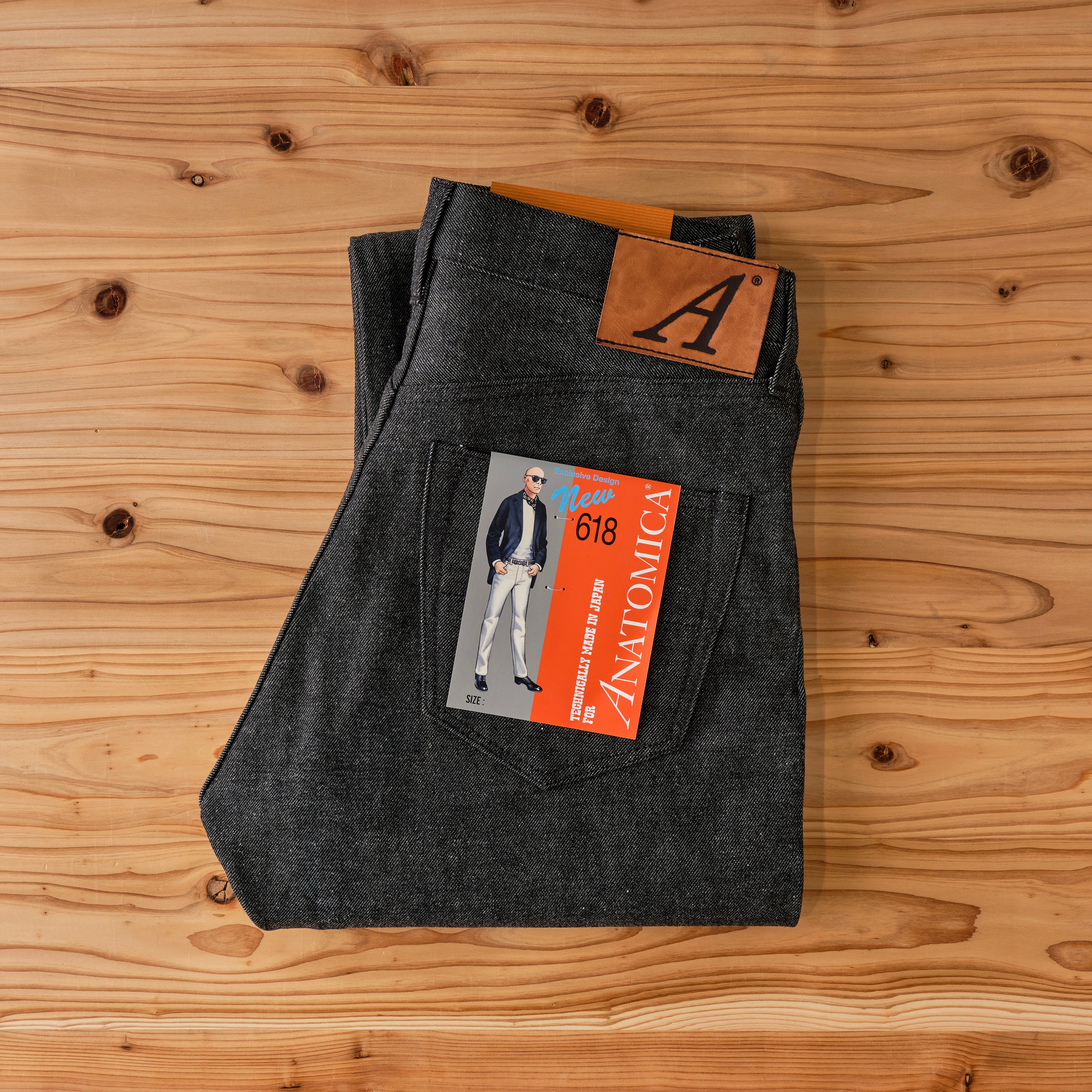 anatomica 618 original jeans サイズ33 618 ORIGINAL JEANS BLACK – ANATOMICA NAGOYA