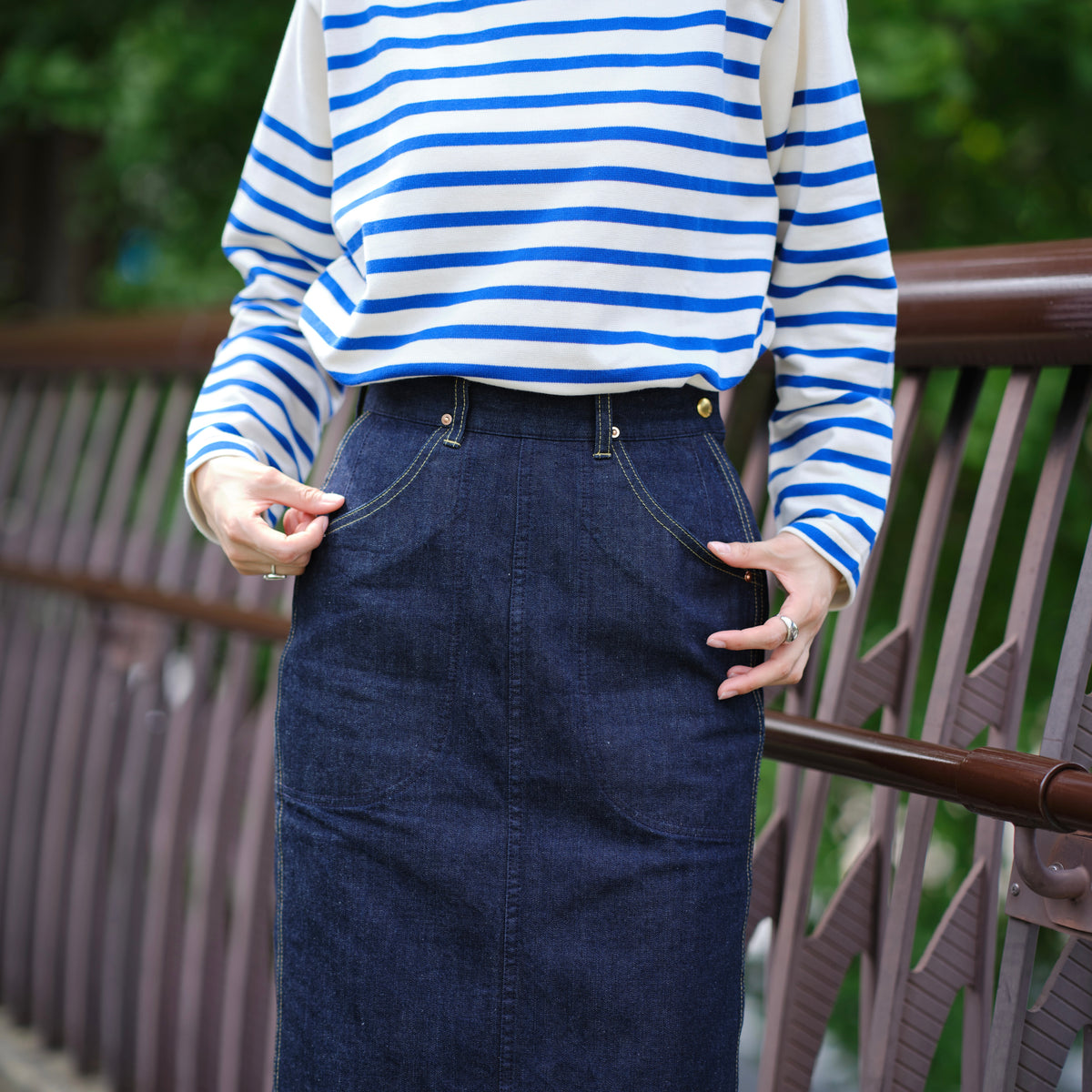 618 MARILYN VI DENIM ONE WASH