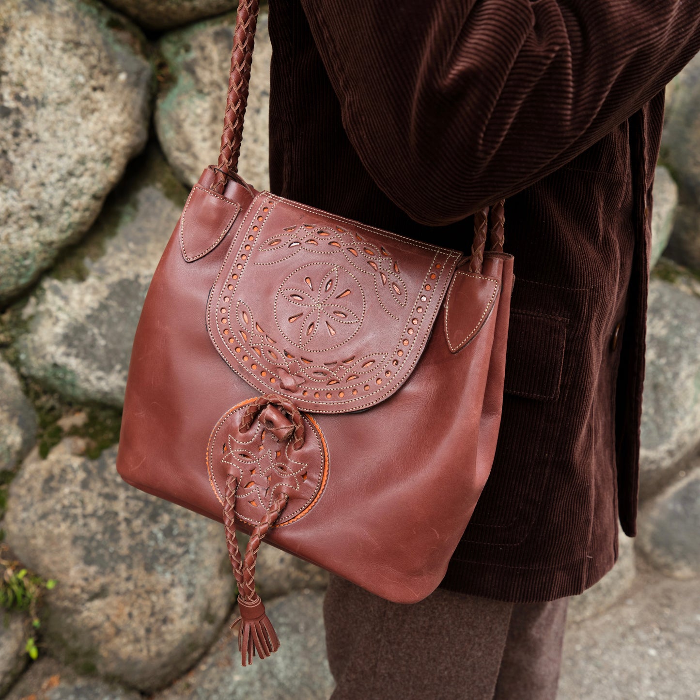 ANDALUSIA SEVILLA BAG BROWN