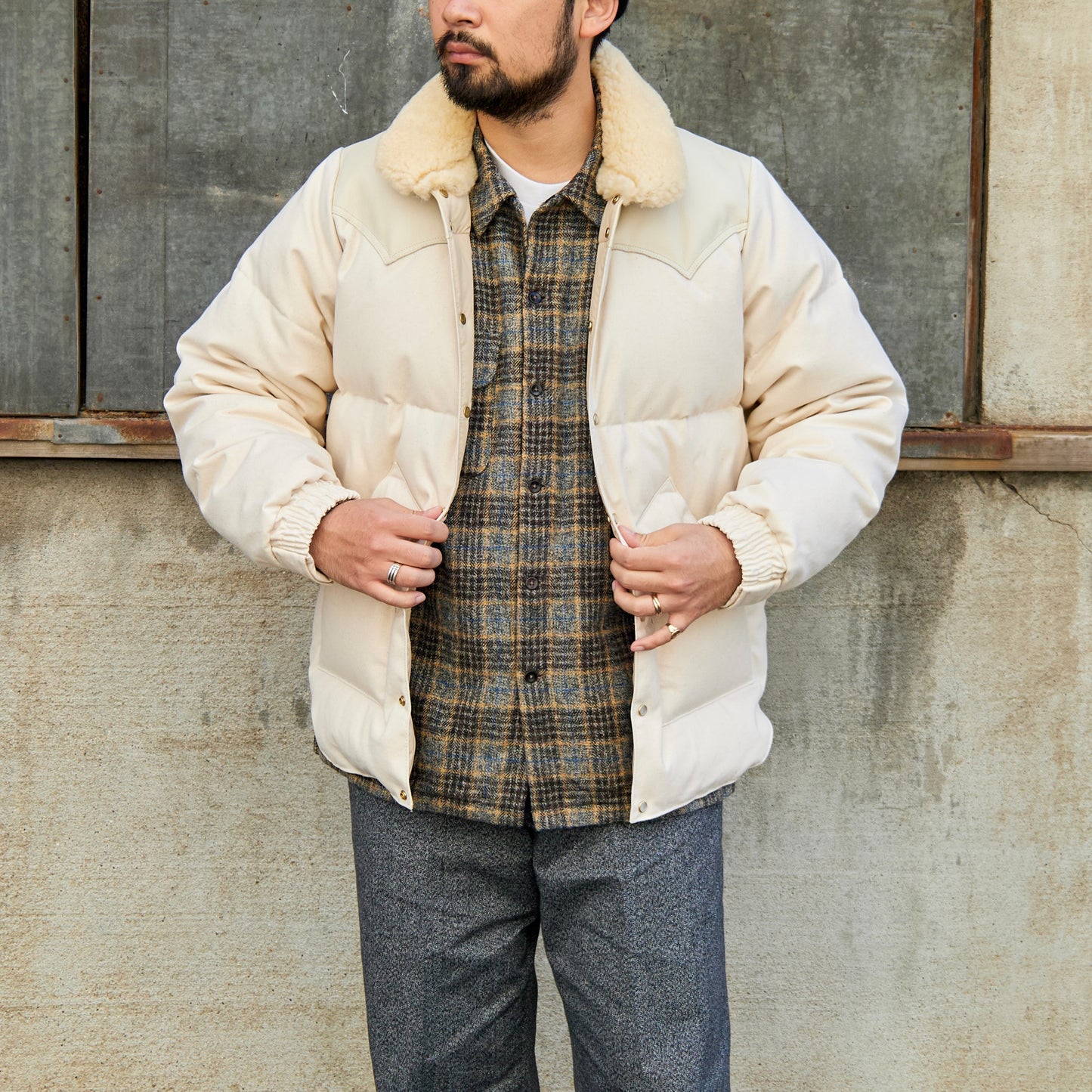 RMFC for ANATOMICA CHRISTY JACKET DUCK NATURAL