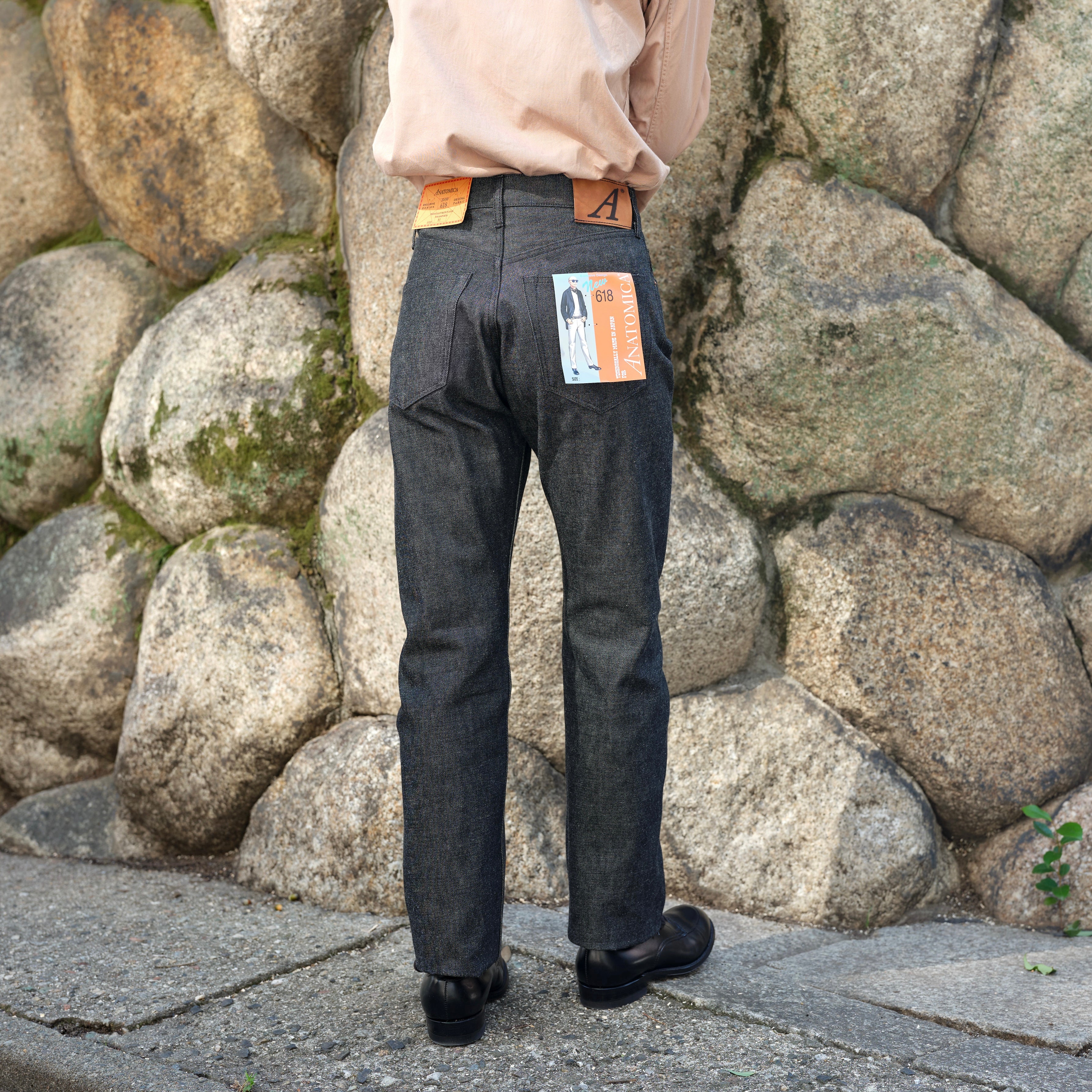 618 ORIGINAL JEANS BLACK – ANATOMICA NAGOYA