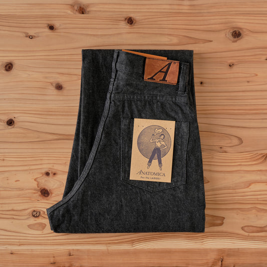 618 MARILYN DENIM BLACK ONE WASH