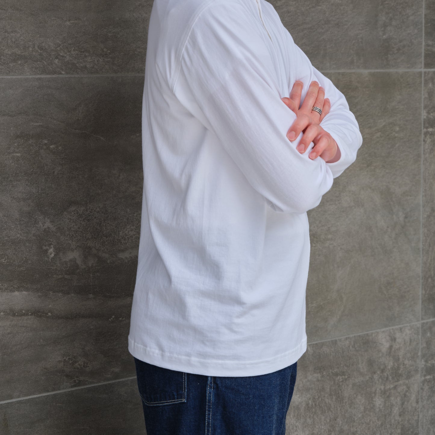 BIG YANK HENLEY NECK TEE L/S