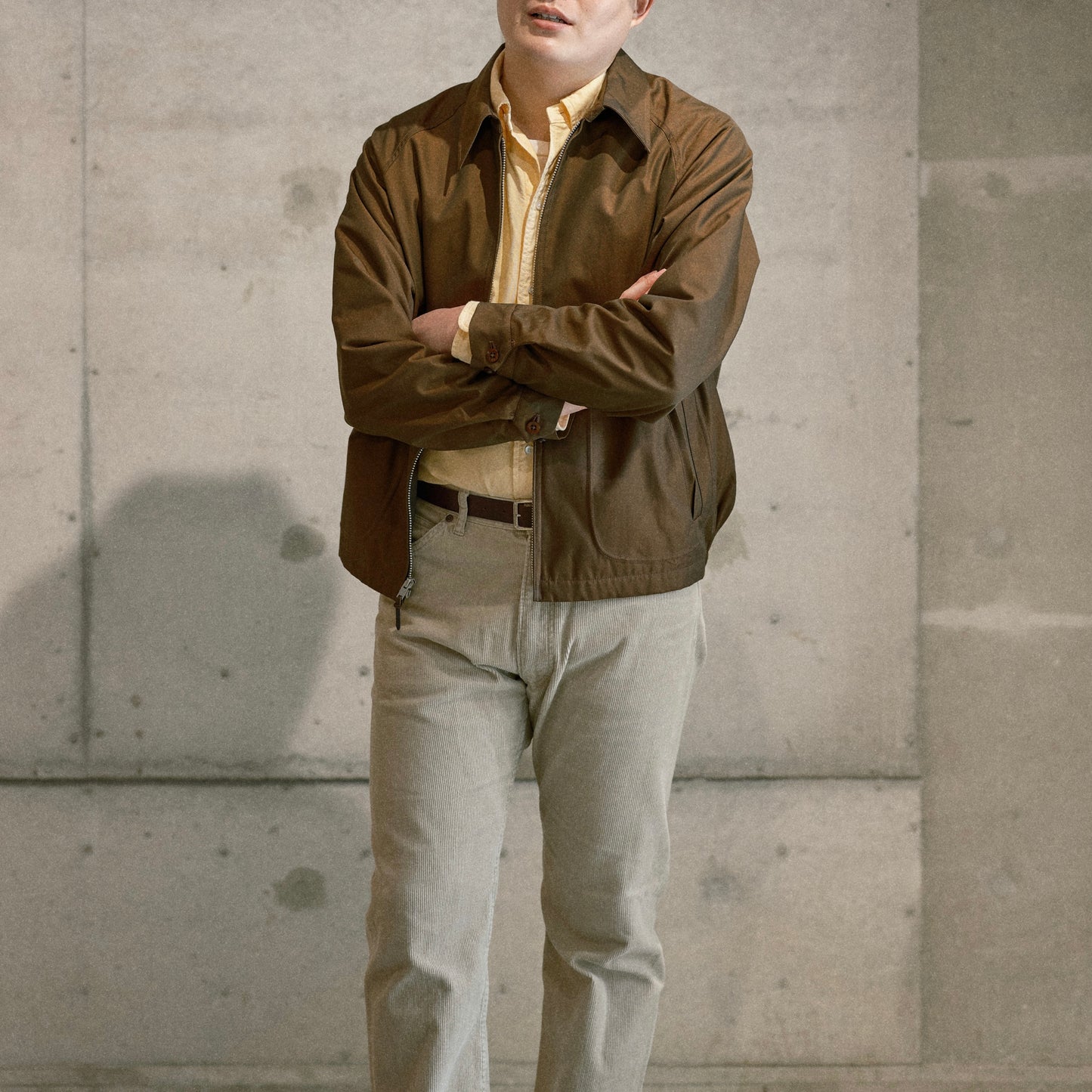 ANATOMICA by BRAGGIN' DRAGON VAN NUYS JACKET BROWN