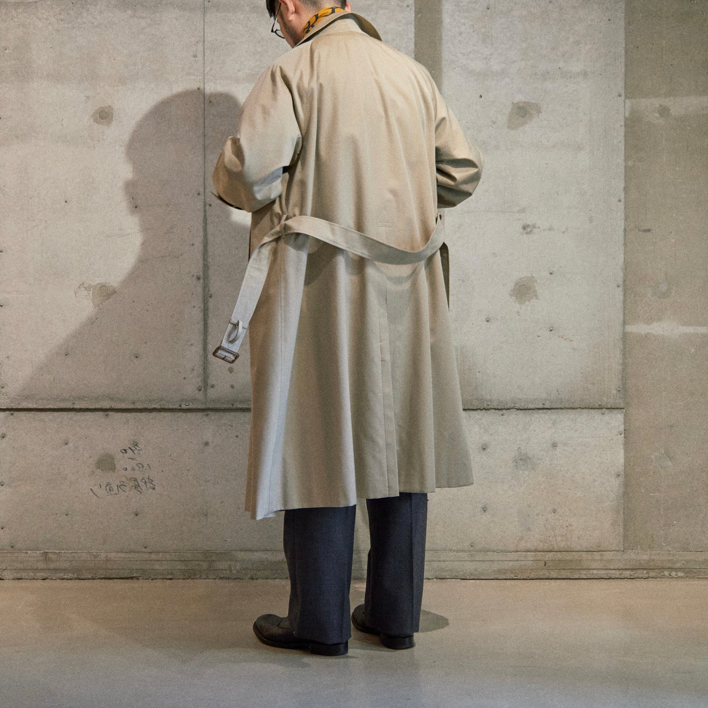 SINGLE RAGLAN COAT Ⅹ GABARDINE BEIGE