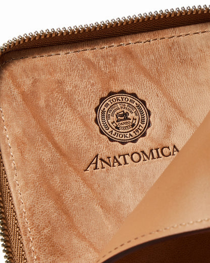 ANATOMICA×GANZO WALLET HORSE BUTT MEDIUM