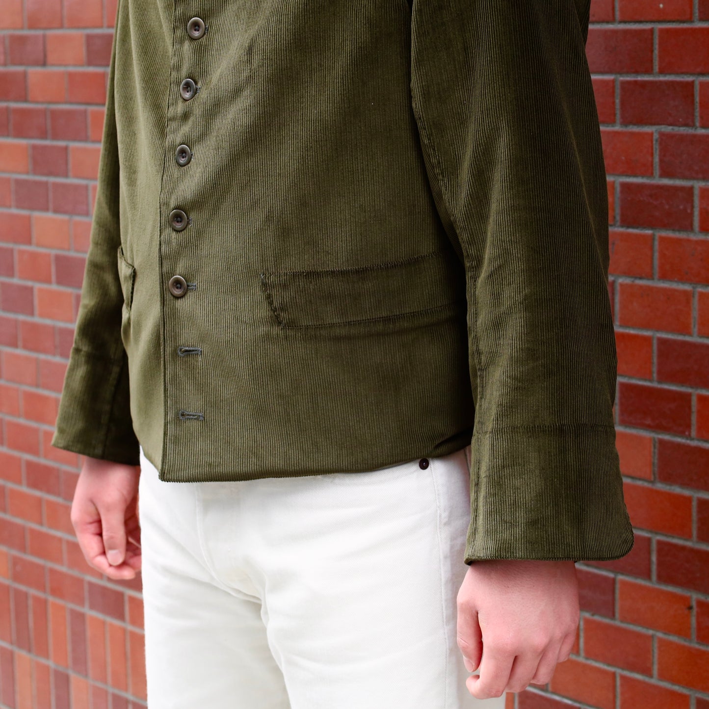 DOLMAN BABY CORDUROY OLIVE