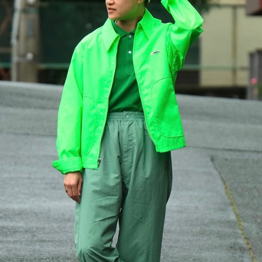 Braggin' Dragon GOLF JACKET NEON COLOR GREEN – ANATOMICA NAGOYA
