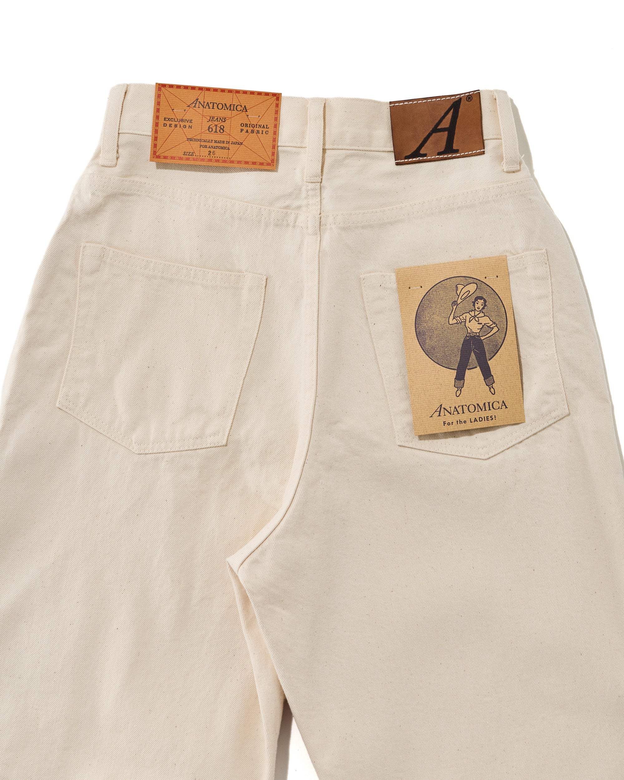 618 MARILYN DENIM NATURAL – ANATOMICA NAGOYA