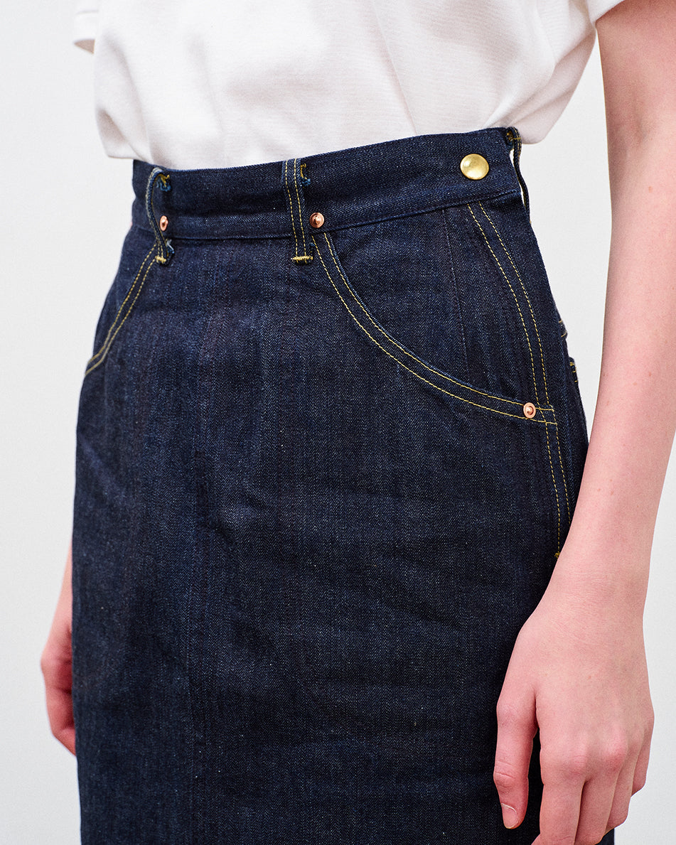 618 MARILYN Ⅵ DENIM ONE WASH