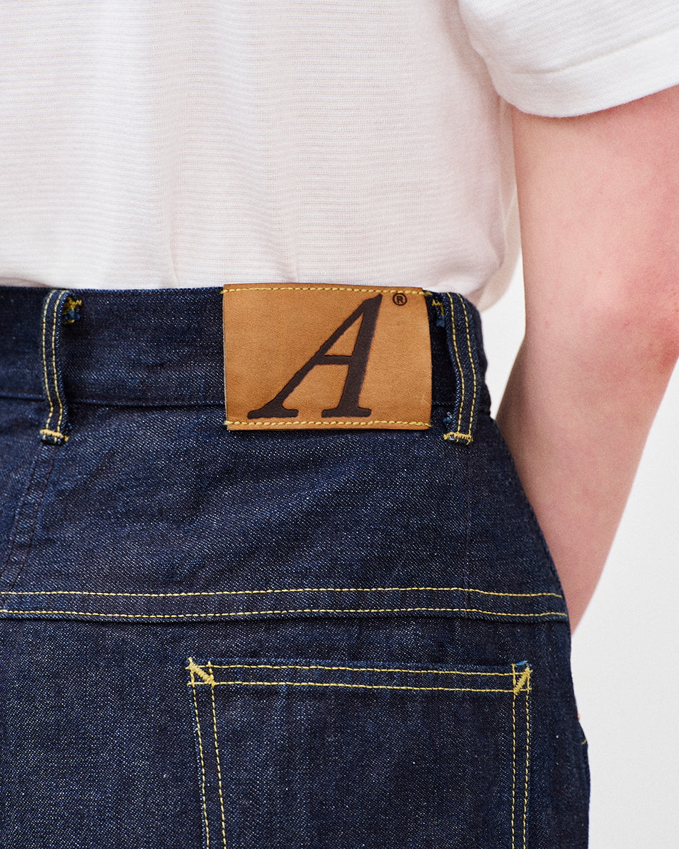 618 MARILYN Ⅵ DENIM ONE WASH – ANATOMICA NAGOYA