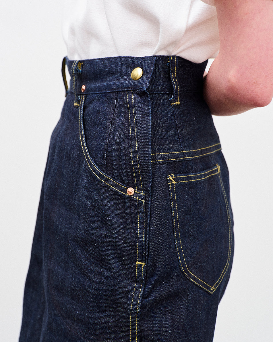 618 MARILYN Ⅵ DENIM ONE WASH