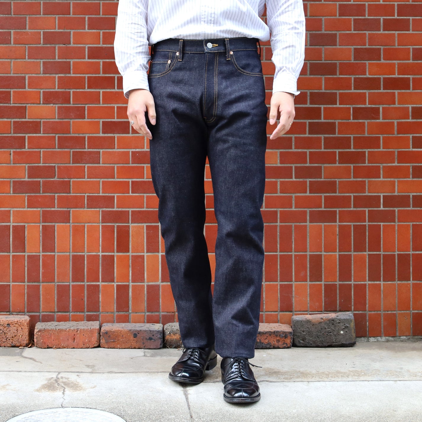 618 ORIGINAL JEANS INDIGO NON WASH – ANATOMICA NAGOYA