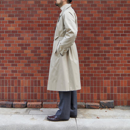SINGLE RAGLAN COAT Ⅹ GABARDINE BEIGE