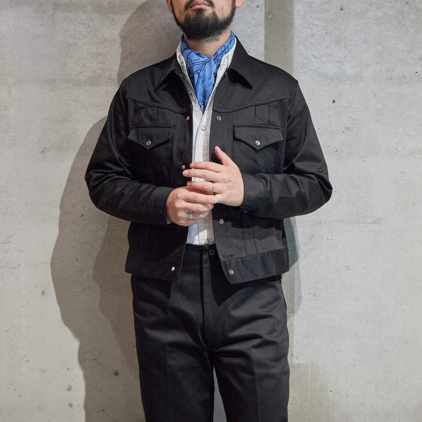 【NAGOYA 10th ANNIVERSARY ITEM】SAMUEL JACKET BLACK