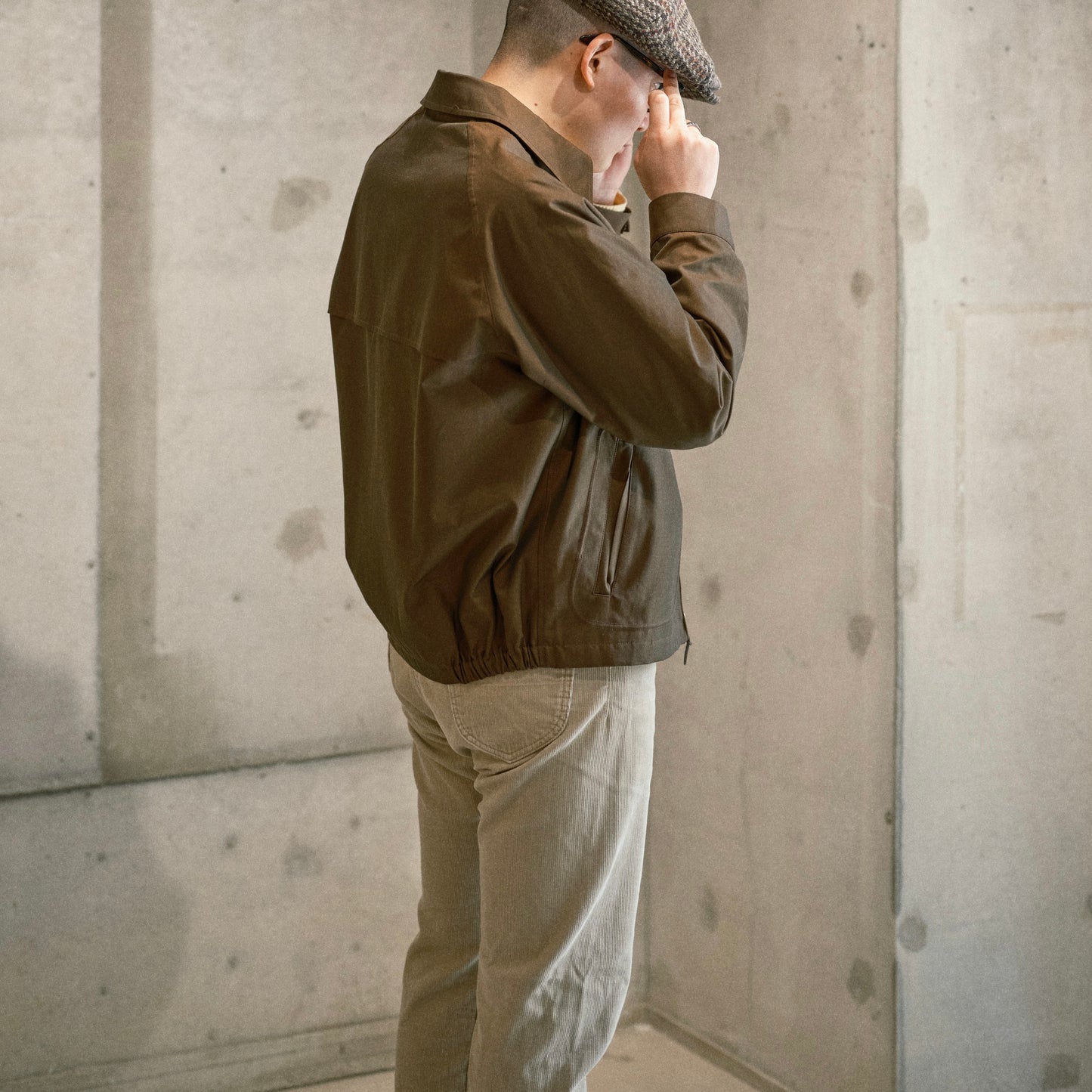 ANATOMICA by BRAGGIN' DRAGON VAN NUYS JACKET BROWN