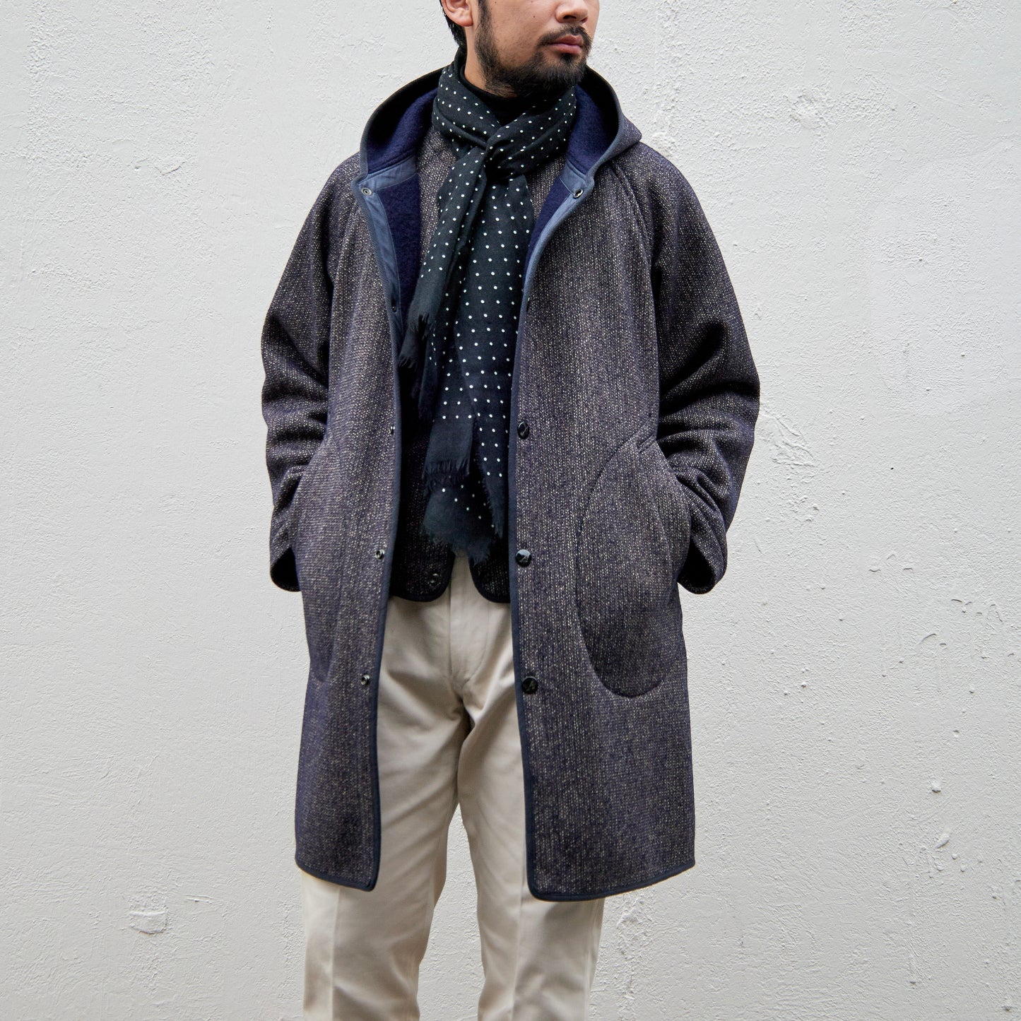 DONSHULA PARKA SALT & PEPPER