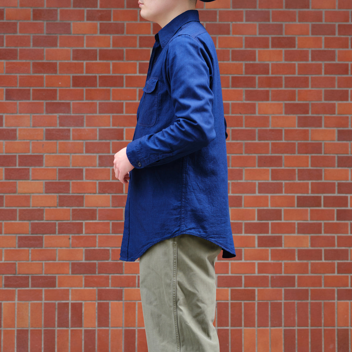 PETER CHAMBRAY DK.INDIGO