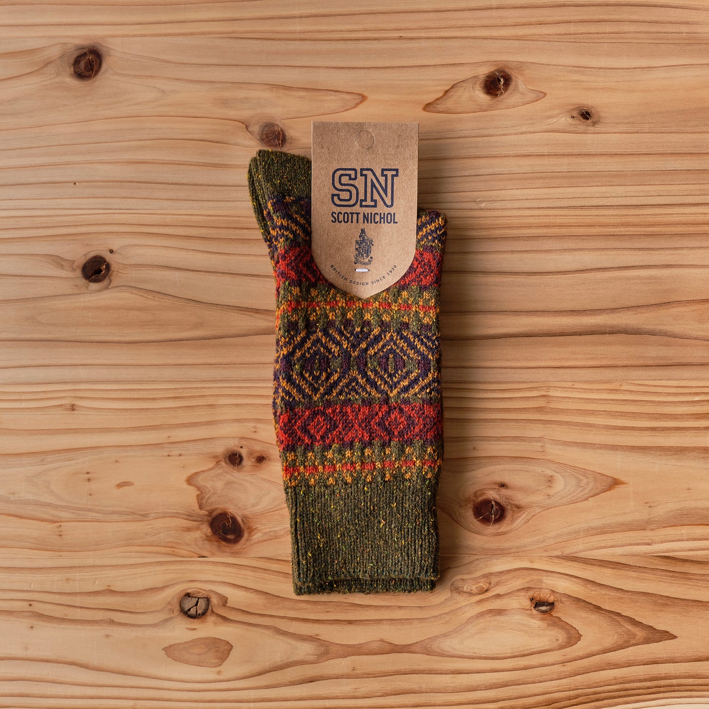 SCOTT NICHOL by PANTHERELLA WOOL SOCKS BECK