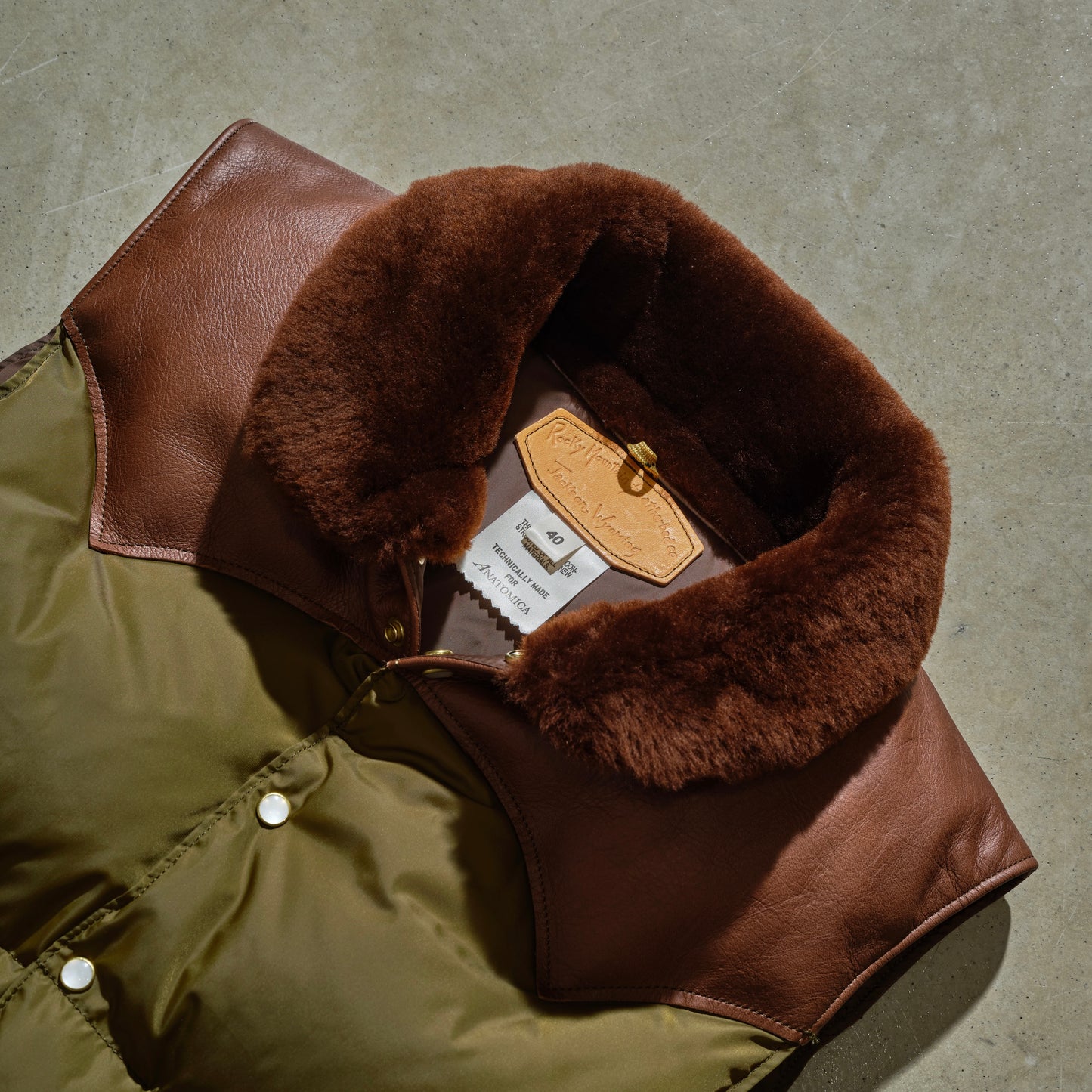 RMFC for ANATOMICA CHRISTY VEST OLIVE DRAB