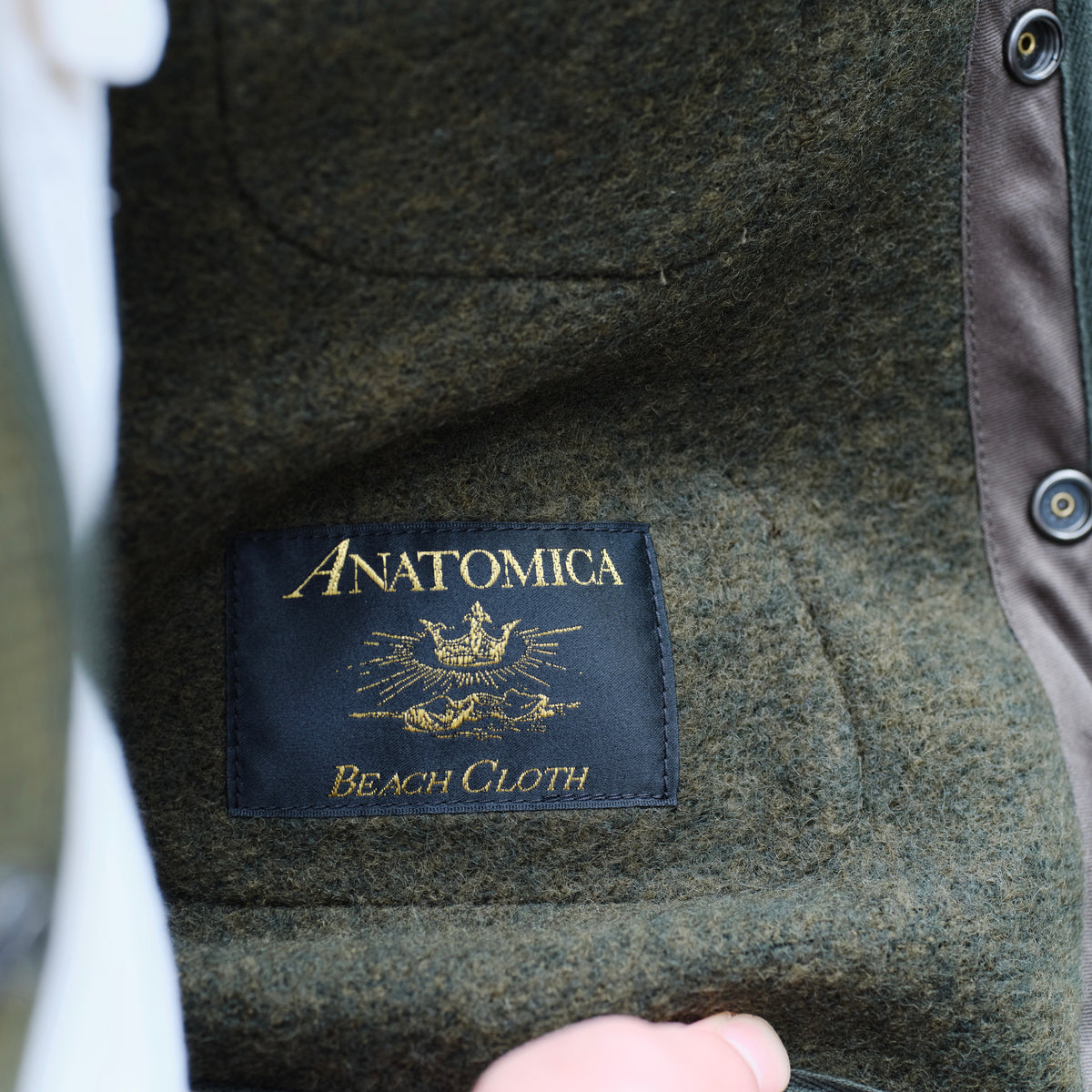 BEACH CLOTH VEST OLIVE