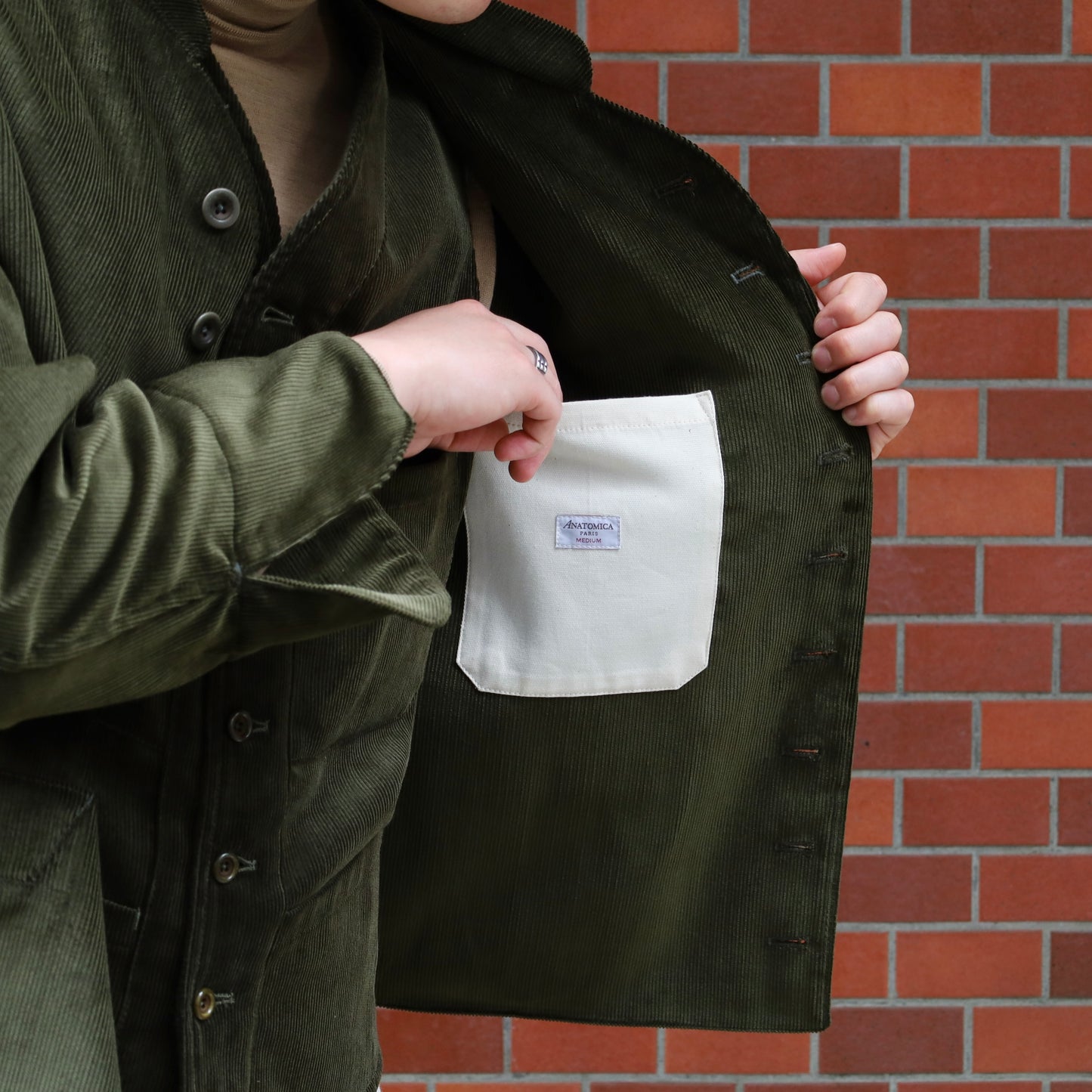 DOLMAN BABY CORDUROY OLIVE