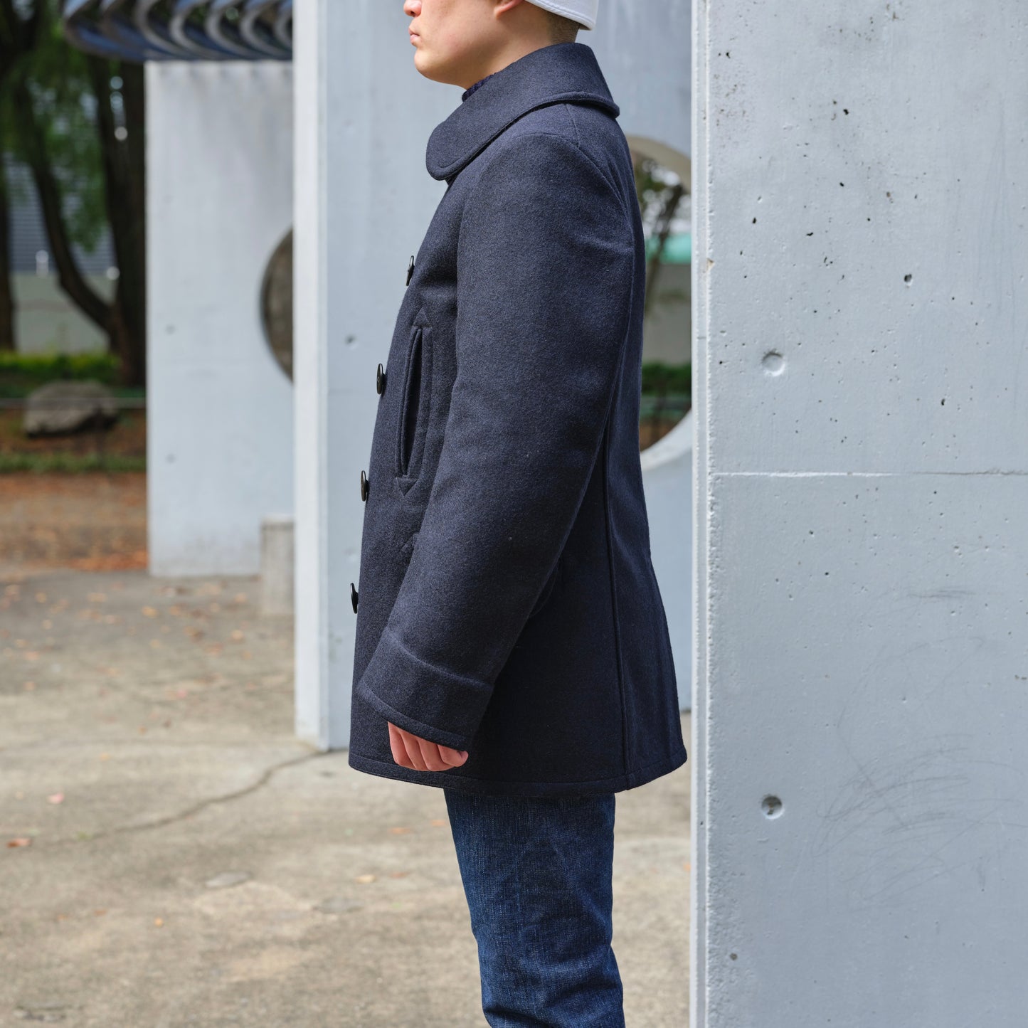 PEA COAT UNLINED MADE IN FRANCE