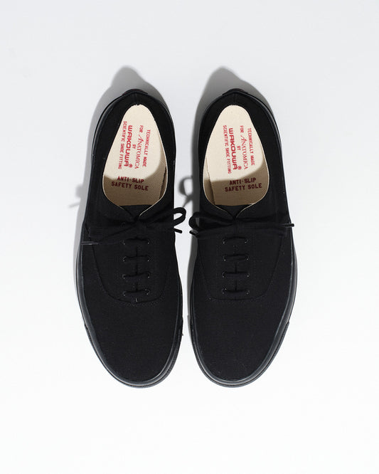 WAKOUWA LOW-TOP BLACK SOLE BLACK
