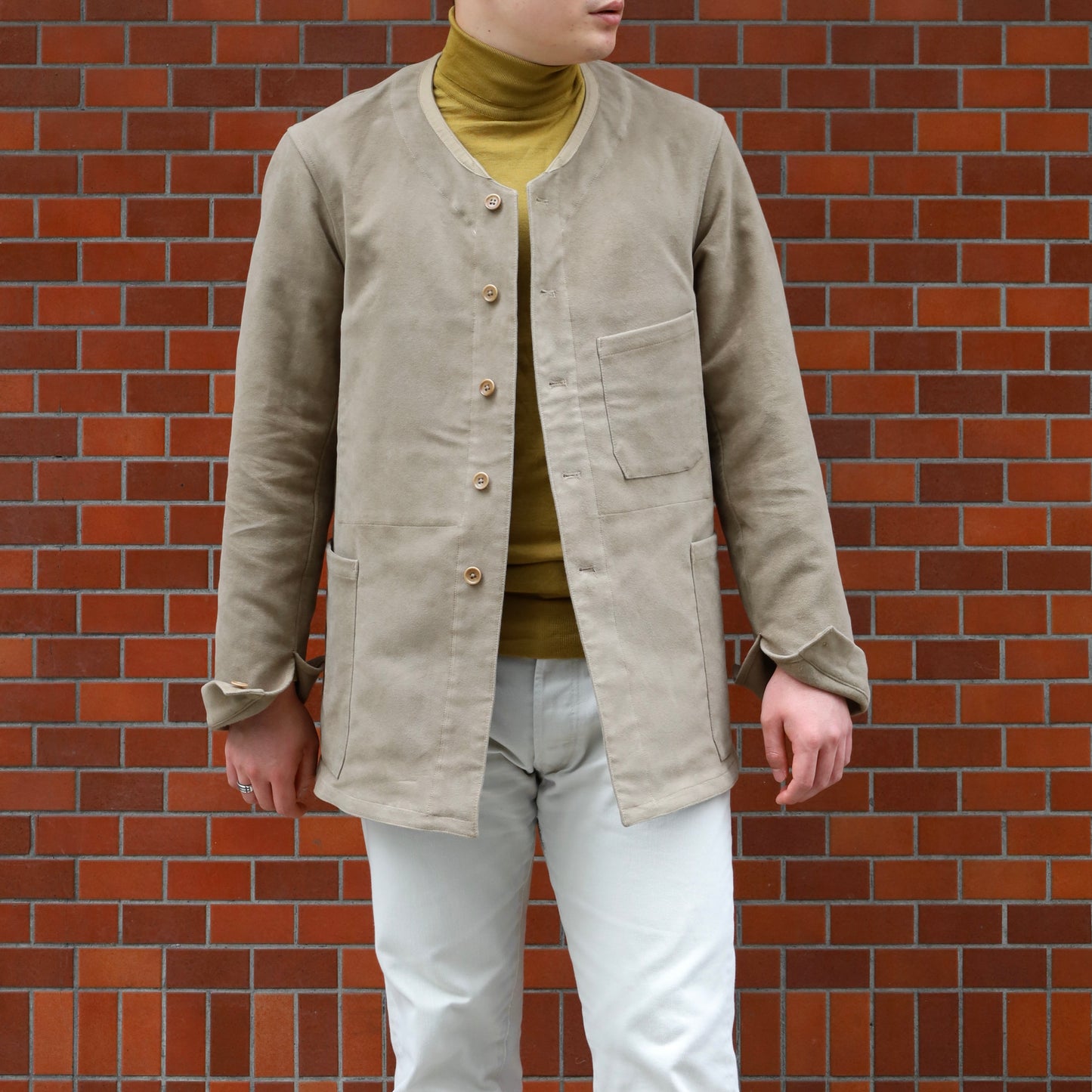 SAVOYARDE ENGLISH MOLESKIN LOVAT