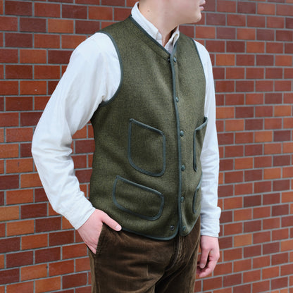 BEACH CLOTH VEST OLIVE