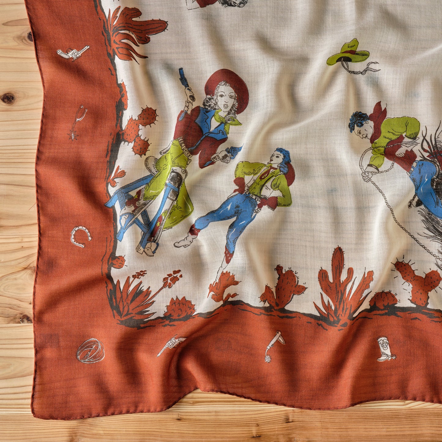 SQUARE SCARF WESTERN