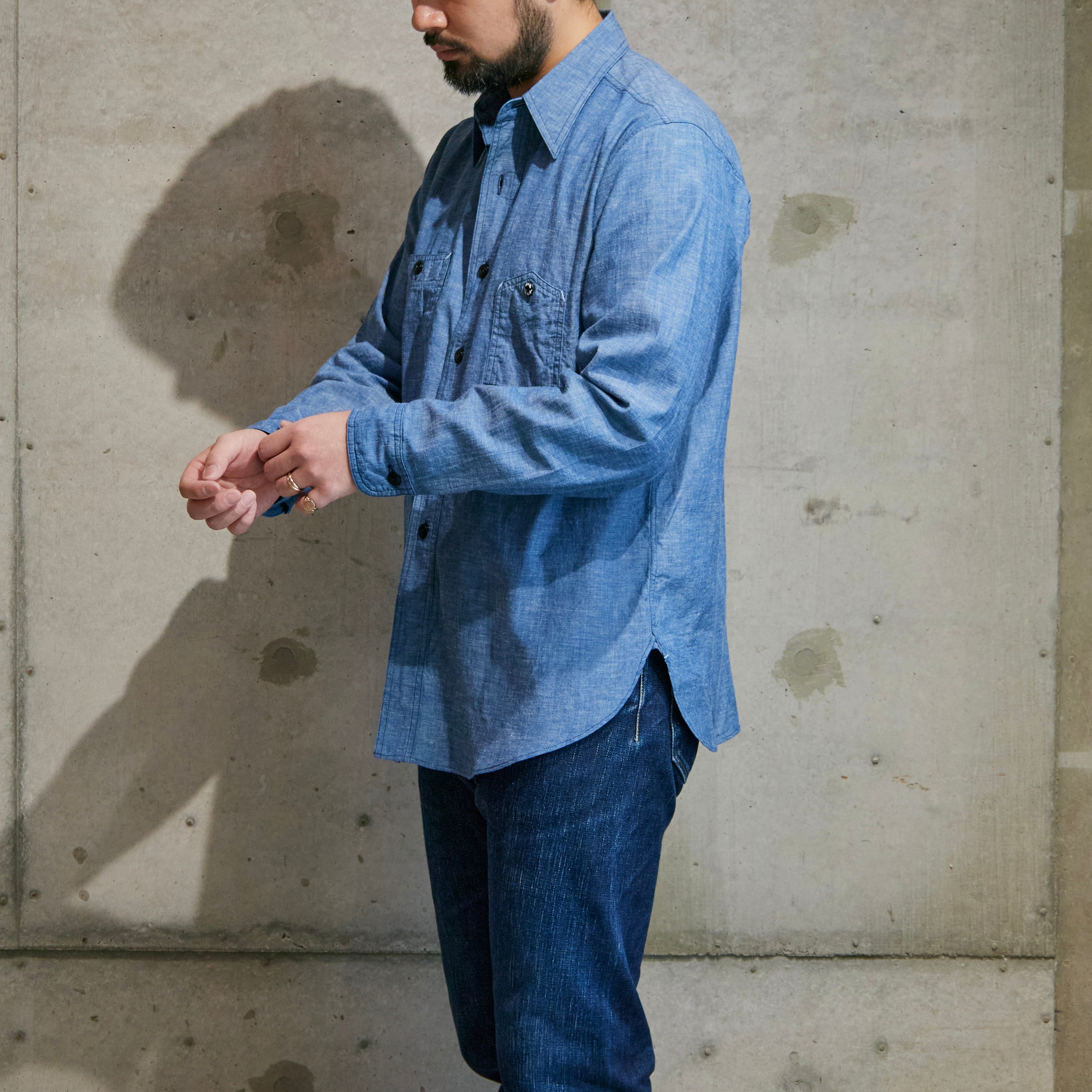 BIG YANK Y1942 SHIRTS CHAMBRAY – ANATOMICA NAGOYA