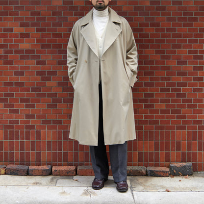 SINGLE RAGLAN COAT Ⅹ GABARDINE BEIGE